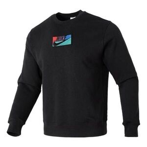 NikeSportswear Club Fleece Crew Sweatshirt 'Black'Size: Large
